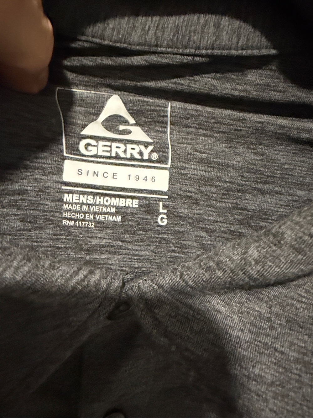 Men’s GERRY polo shirt size large - Picture 2 of 4